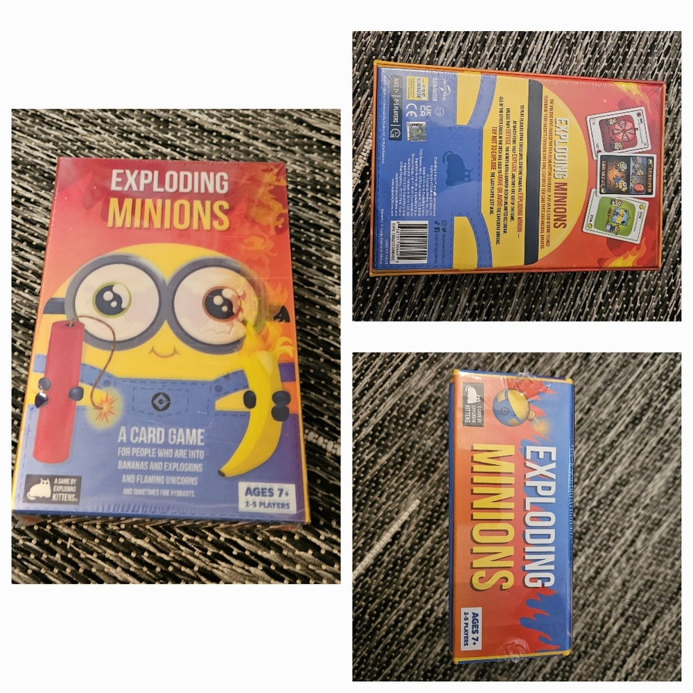Exploding Minions Board Game